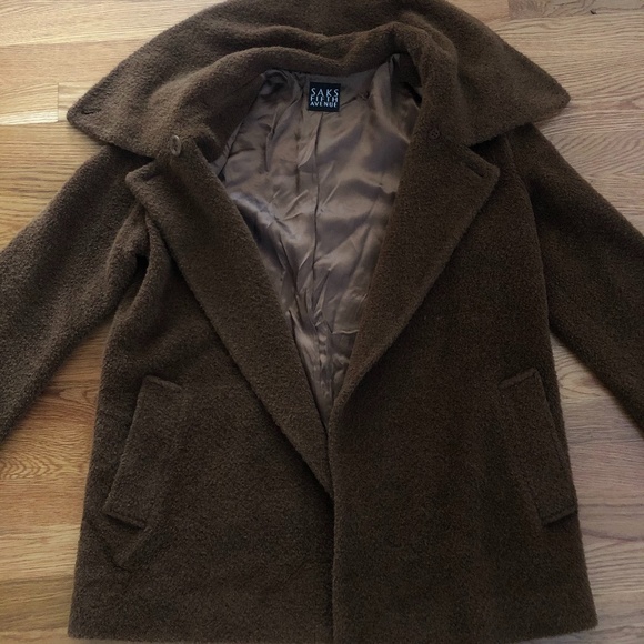 Saks Fifth Avenue Coat - Picture 2 of 8